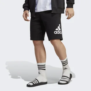 Шорты мужские Adidas Essentials Big Logo French Terry Shorts Black Ic9401