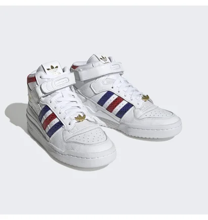 Кроссовки женские Adidas Forum Mid Shoes White ID9460