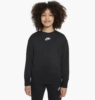 Світшот дитячий Nike G NSW CLUB FLC BF CREW LBR Black DD7473-010