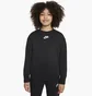 Свитшот детский Nike G NSW CLUB FLC BF CREW LBR Black DD7473-010