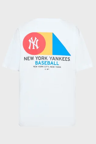 Футболка унісекс 47 Brand New York Yankees Primary Purpo White 646061WW-FS