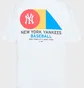 Футболка унисекс 47 Brand New York Yankees Primary Purpo White 646061WW-FS