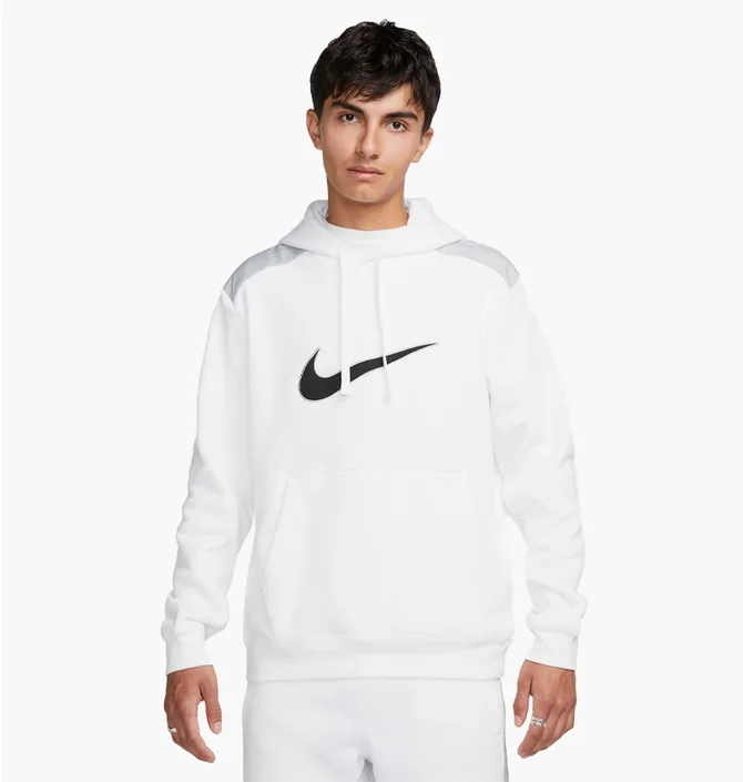 Худи мужское Nike Flc Hoodie Bb White FN0247-100