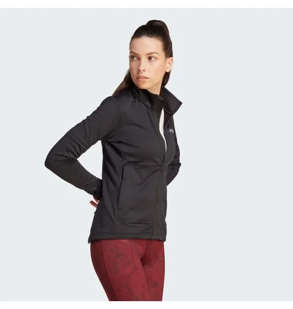 Олимпийка женская Adidas Terrex Multi Light Fleece Full-Zip Jacket Black IB1814