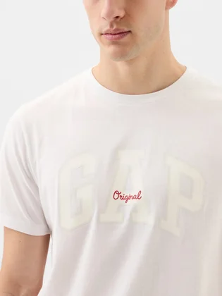 Футболка мужская Gap V-Logo Orig Arch White 471777-08