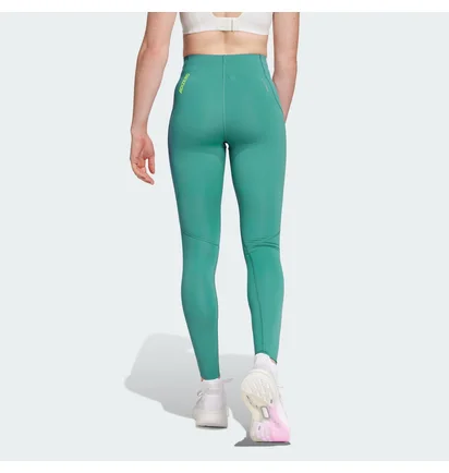 Леггинсы женские Adidas Adizero Full Length Performance Green JV7182