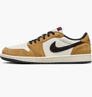 Кроссовки мужские Air Jordan 1 Low Og White/Yellow CZ0790-107