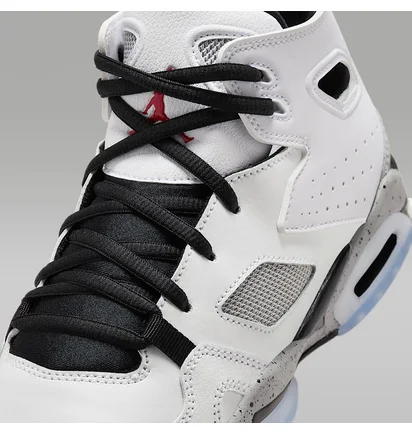 Кросівки дитячі Air Jordan Flight Club 91 White/Grey 555472-102