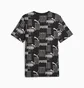 Футболка чоловіча Puma Ess+ Logo Lab Aok Tee Black/Grey 678982-01