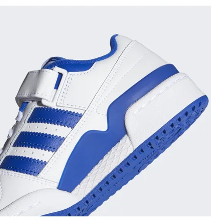 Кроссовки детские Adidas Forum Low J White/Blue FY7974