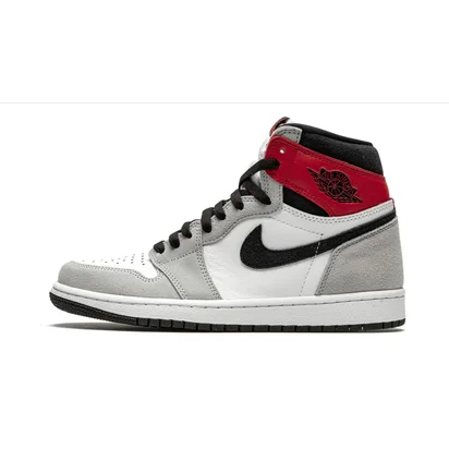 Кроссовки мужские Air Jordan 1 Retro High Og White/Grey 555088-126