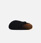 Сандали женские Birkenstock Wmns Boston Soft Footbed Suede Black 660473