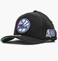 Кепка унисекс Mitchell & Ness Nba Philadelphia 76Ers 50Th Anniversary Patch 110 Snapback Black 6HSSFH21HW014-BLCK