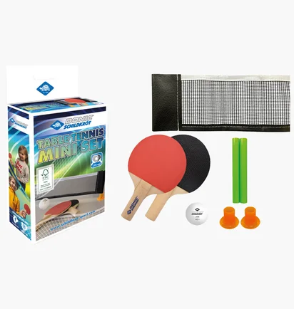 Ракетка для настільного тенісу Donic Schildkrot Mini Set Black/Red 788460