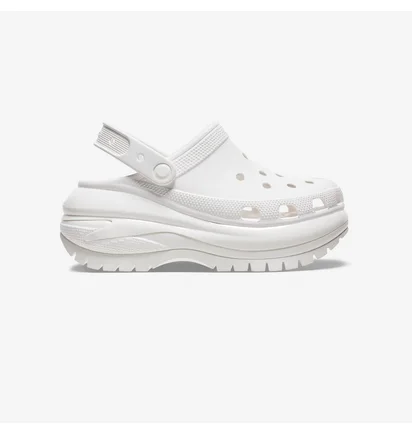Тапочки унисекс CROCS Classic Mega Crush Clog White 207988-100