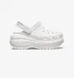 Тапочки унисекс CROCS Classic Mega Crush Clog White 207988-100