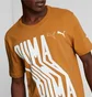 Футболка мужская Puma Wavy Baby Logo Tee Orange 674614-91