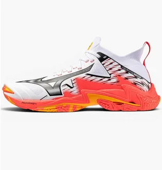 Кроссовки унисекс Mizuno Wave Lightning Neo 3 White V1GA240298