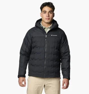 Пуховик мужской Columbia Grand Trek Iii Down Hooded Jacket Black 2086111CLB-010