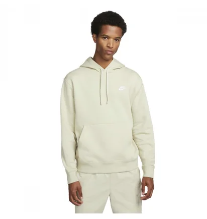 Худі унісекс Nike Sportswear Club Fleece Embroidered Hoodie Beige Bv2654-206