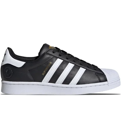Кроссовки мужские Adidas Superstar Vegan Black Fw2296
