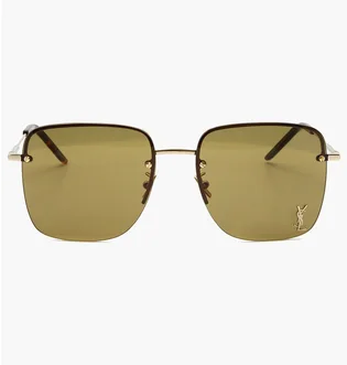Сонцезахисні окуляри жіночі SAINT LAURENT Brown/Gold SL-312M-014-58