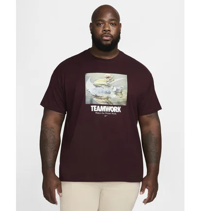 Футболка чоловіча Nike T-Shirt Max90 Sportswear Brown HF0001-652