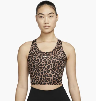 Топ жіночий Nike Dri-Fit One Slim Fit Printed Tank Brown DM7379-256