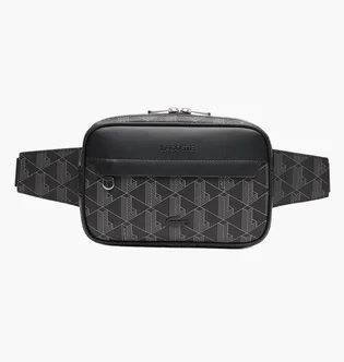 Сумка чоловіча Lacoste Blend Satchel Black/Grey NH4004LX