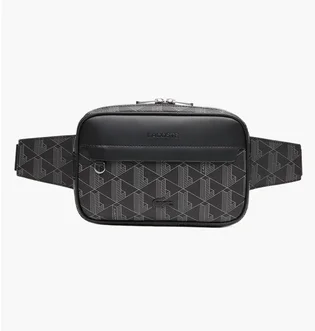 Сумка мужская Lacoste Blend Satchel Black/Grey NH4004LX