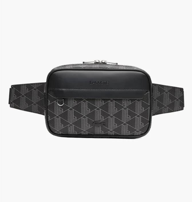 Сумка мужская Lacoste Blend Satchel Black/Grey NH4004LX