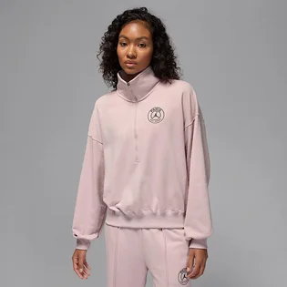 Кофта женская Nike Psg Flc Hz Pink HV0137-627