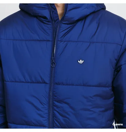 Куртка мужская Adidas Padded Hooded Puffer Jacket Night Sky Blue H13554