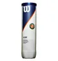 Тенісний м'яч Wilson Roland Garros All Ct 4 Green WRT116400