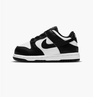 Кросівки дитячі Nike Dunk Low Retro White Black Panda (2021) (Td) White/Black Cw1589-100