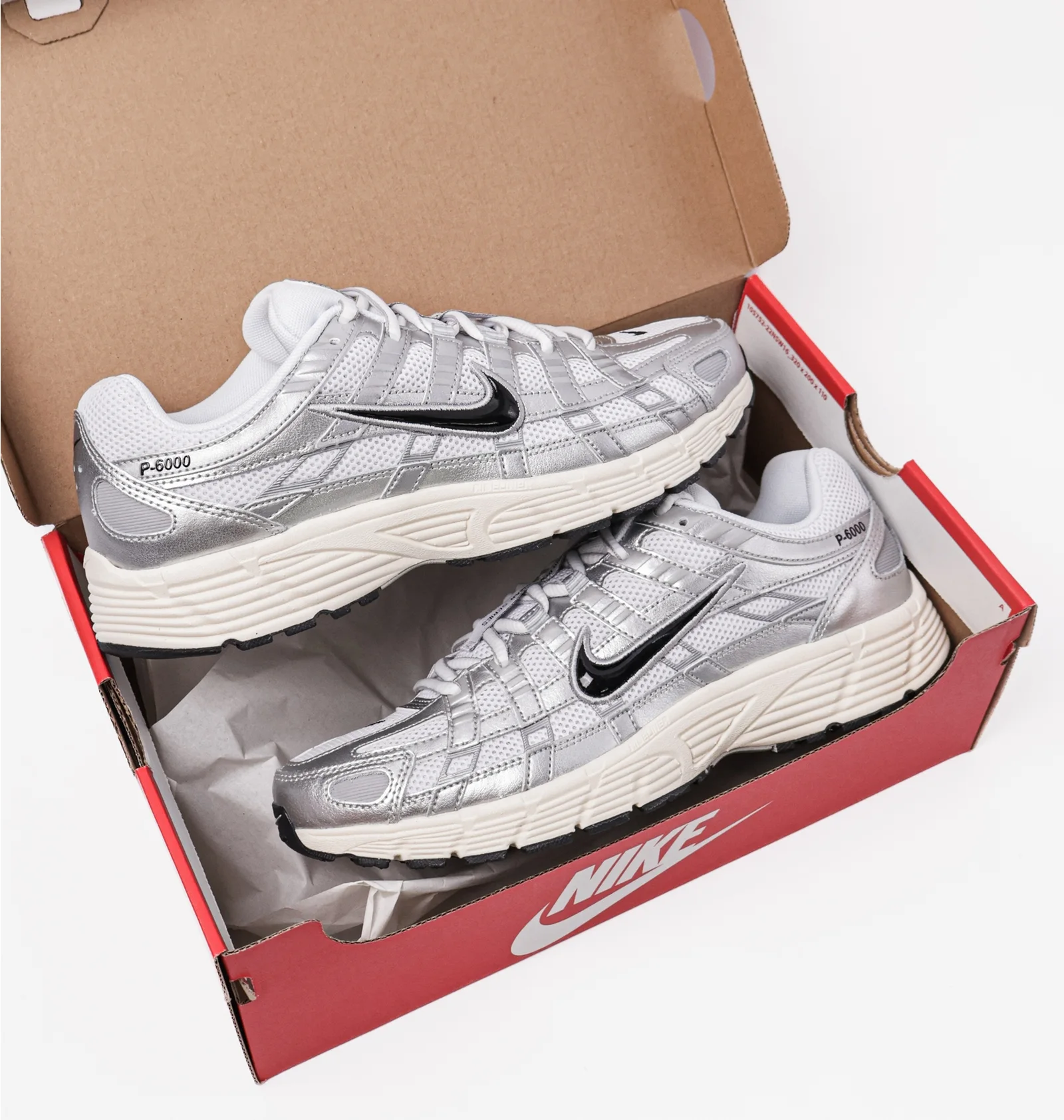 ᐉ Кроссовки мужские Nike P-6000 White CD6404-105 - купить в