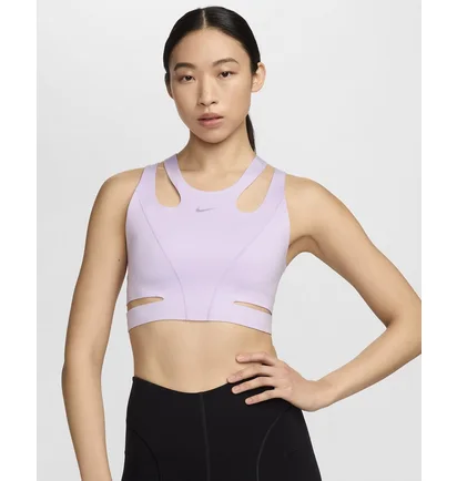 Топ женский Nike Futuremove Light-Support Non-Padded Strappy Sports Bra Violet FQ2640-512