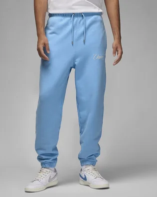 Штаны мужские Air Jordan Fleece Joggers X Union La Light Blue DV7336-496