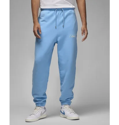 Штаны мужские Air Jordan Fleece Joggers X Union La Light Blue DV7336-496