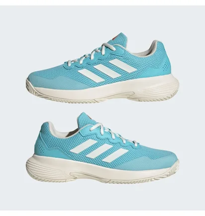 Кроссовки женские Adidas Gamecourt 2.0 Tennis Shoes Light Blue ID1493