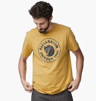 Футболка мужская Fjallraven Kanken Art T Shirt Green Yellow F86975-620