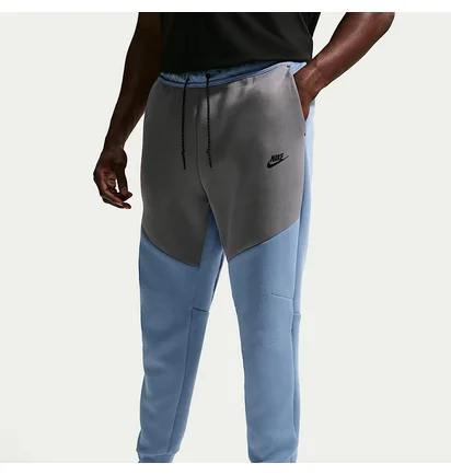 Штани чоловічі Nike Tech Fleece Blue/Green HV0959-486