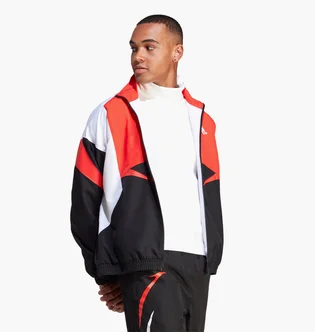 Куртка мужская Adidas Colorblock Track Jacket Black/Orange Ic3694