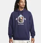 Худи мужское Nike Lebron Pullover Fleece Hoodie Blue FB7123-555