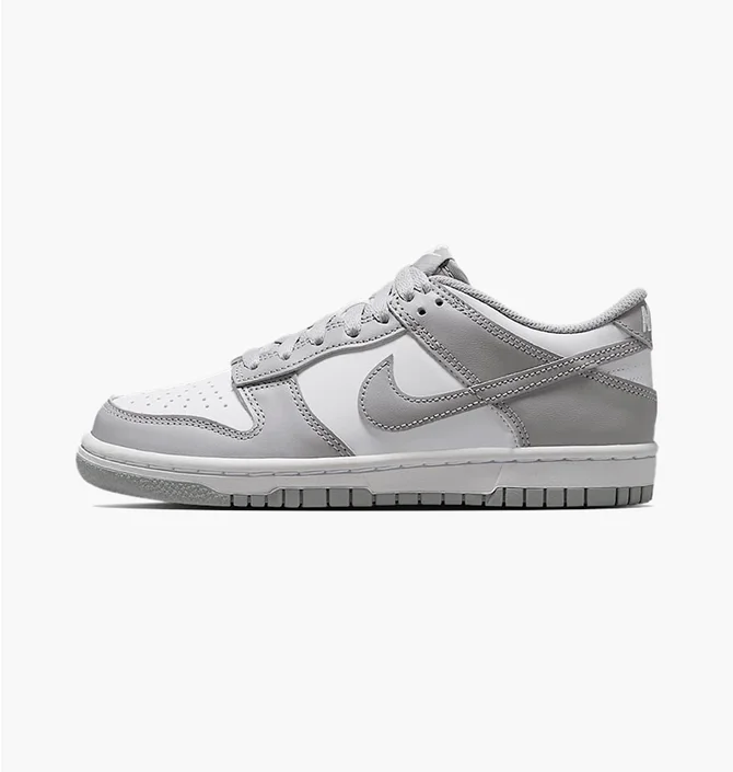 Кросівки дитячі Nike Dunk Low (Gs) White/Grey FB9109-123