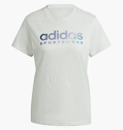 Футболка женская Adidas Soft Side Linear White IT1427