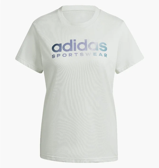 Футболка женская Adidas Soft Side Linear White IT1427