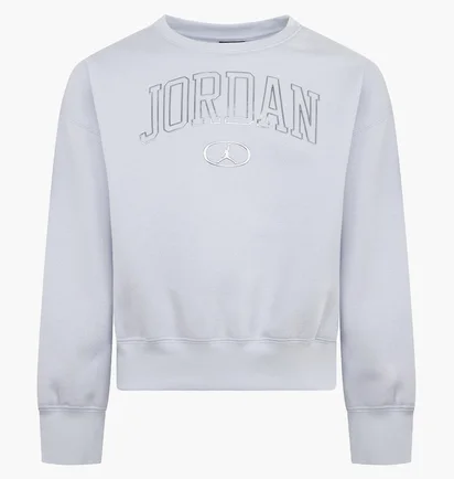 Світшот дитячий Air Jordan Dj 1St Crew Grey 45D528-G7H