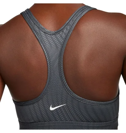Топ женский Nike W Np Swsh Lgt Spt Aop Bra Grey FN4708-060