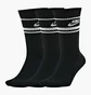 Шкарпетки унісекс Nike Sportswear Essential Black (3 пари) CQ0301-010